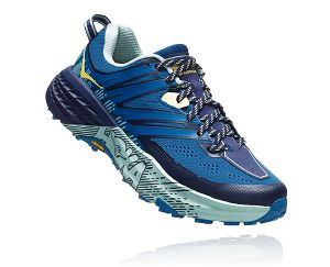 Hoka One One Speedgoat 3 Womens Trail Running Shoes Seaport/Medieval Blue | AU-6014382